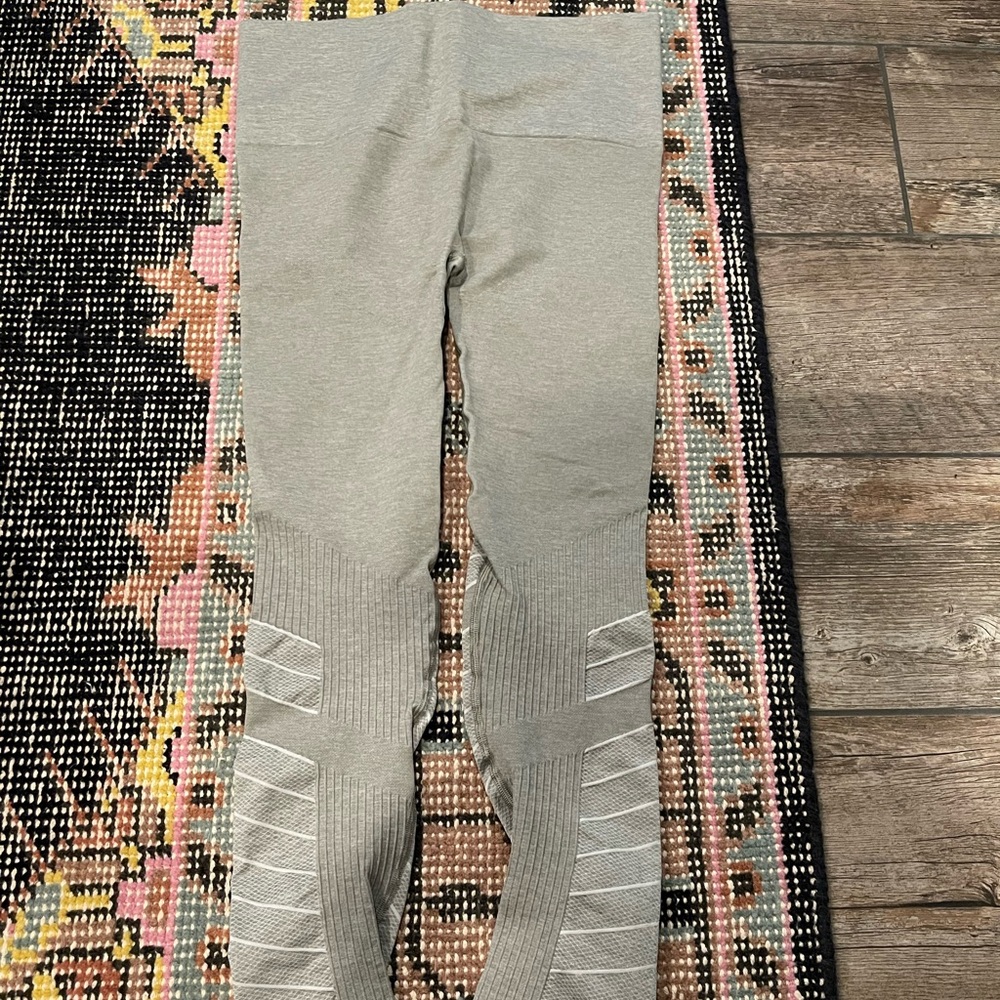 Blanqui Grey High Waisted Leggings